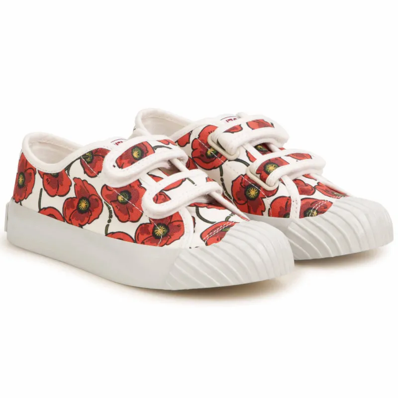 KENZO KIDS Zapatillas de lona con velcro