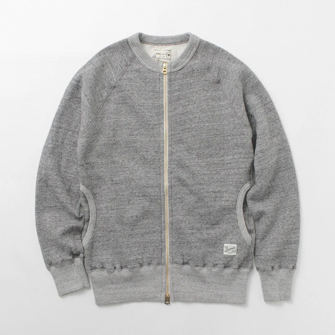 Kepani / Crew Neck Full Zip Sweet Chaqueta