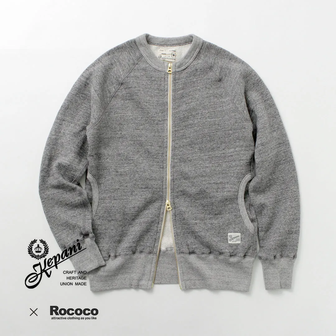 Kepani / Crew Neck Full Zip Sweet Chaqueta