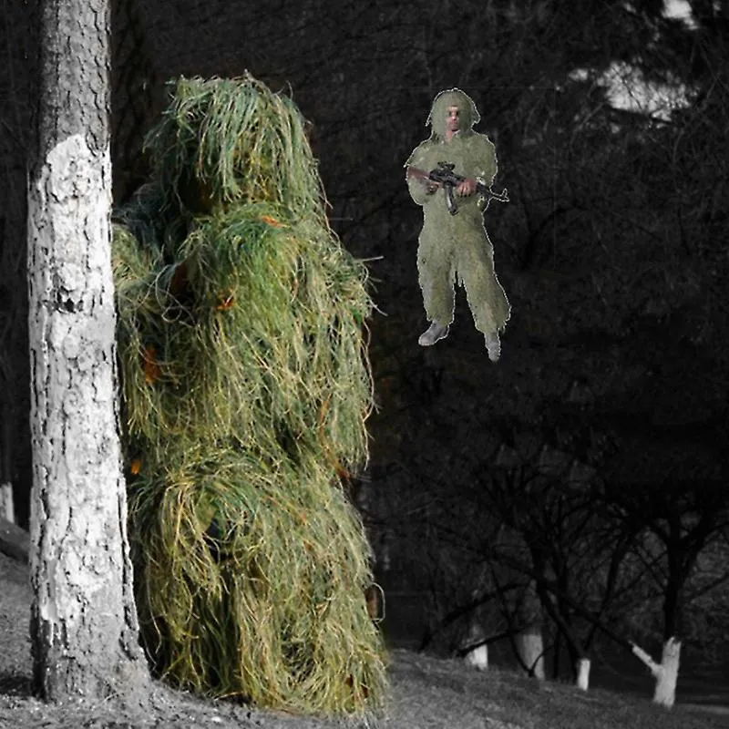KIDS GHILLIE SUIT  1.3M/51IN SNIPER CAMOUFLAGE JUNGLE HUNTING EQUIPMENT