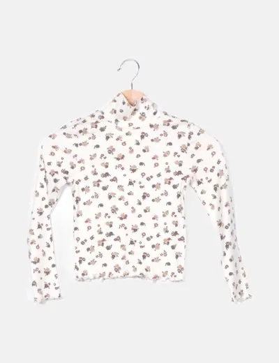 KIDS ONLY Camiseta beige estampado floral