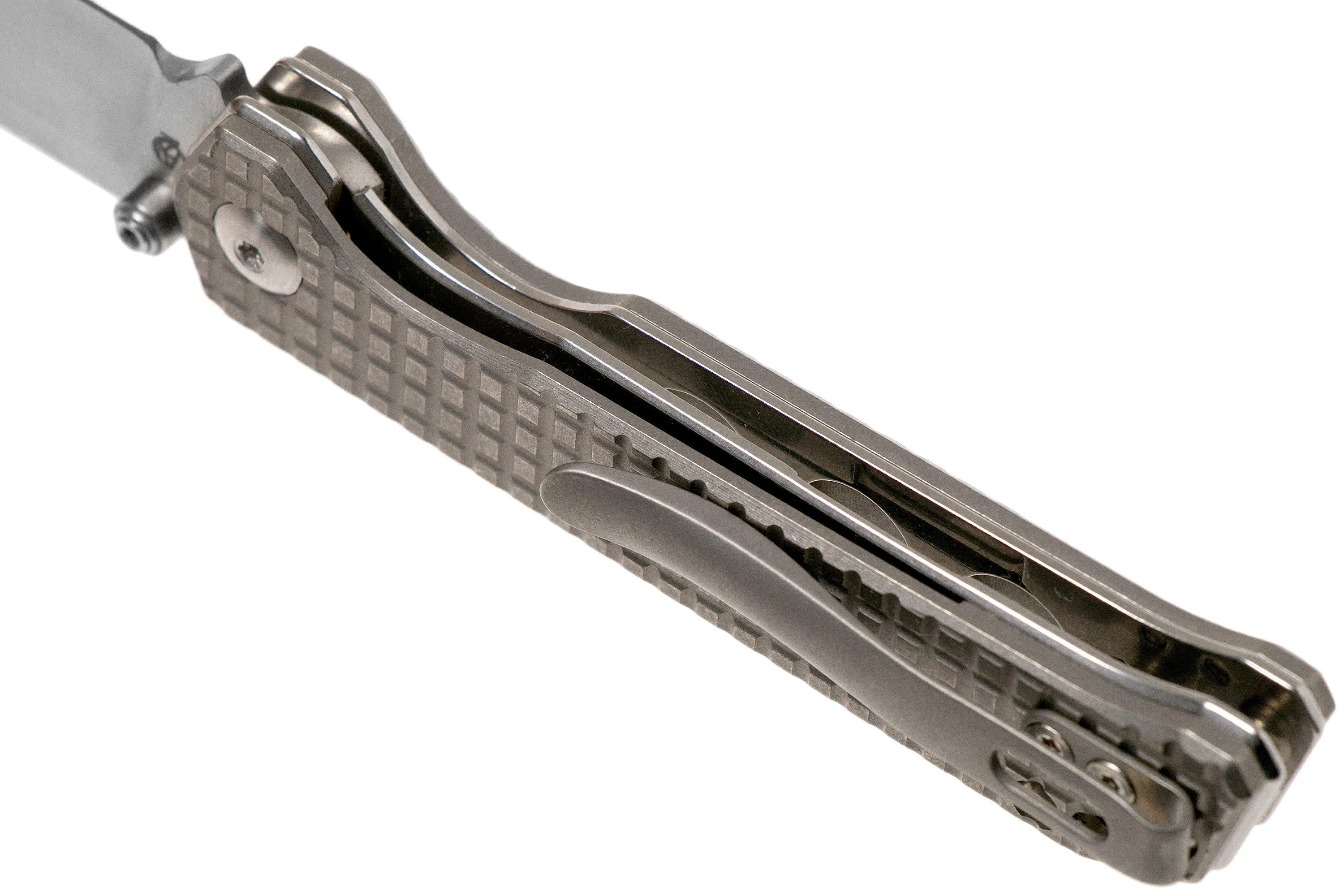 Kizer Begleiter Mini Droppoint KI3458RA2, M390, titanio, navaja, diseño Azo
