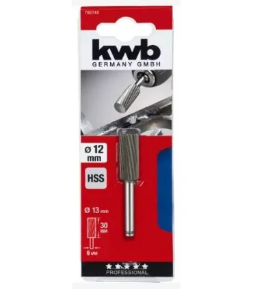 KWB Acc. Fresas rotativas HSS 13X30 CARD