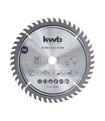 KWB Acc. Sierra circular HM D.160x16mm Z48