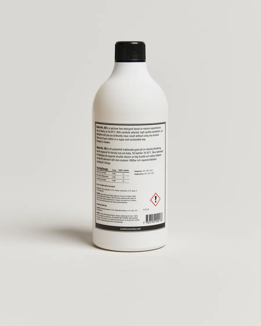 Laundry Society Natural Wash No. 200 750ml