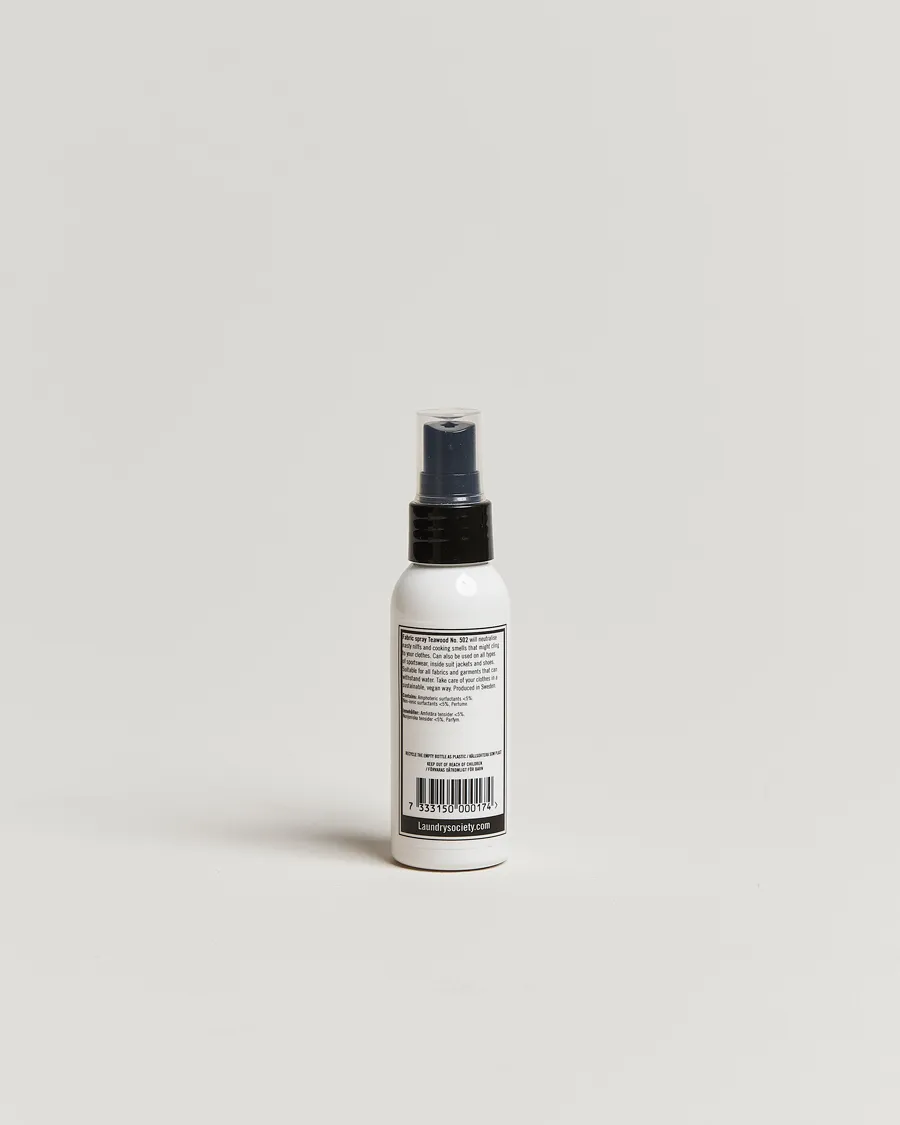 LAUNDRY SOCIETY TRAVEL SIZE ANTIODOR WASH SPRAY NO 502 50ML