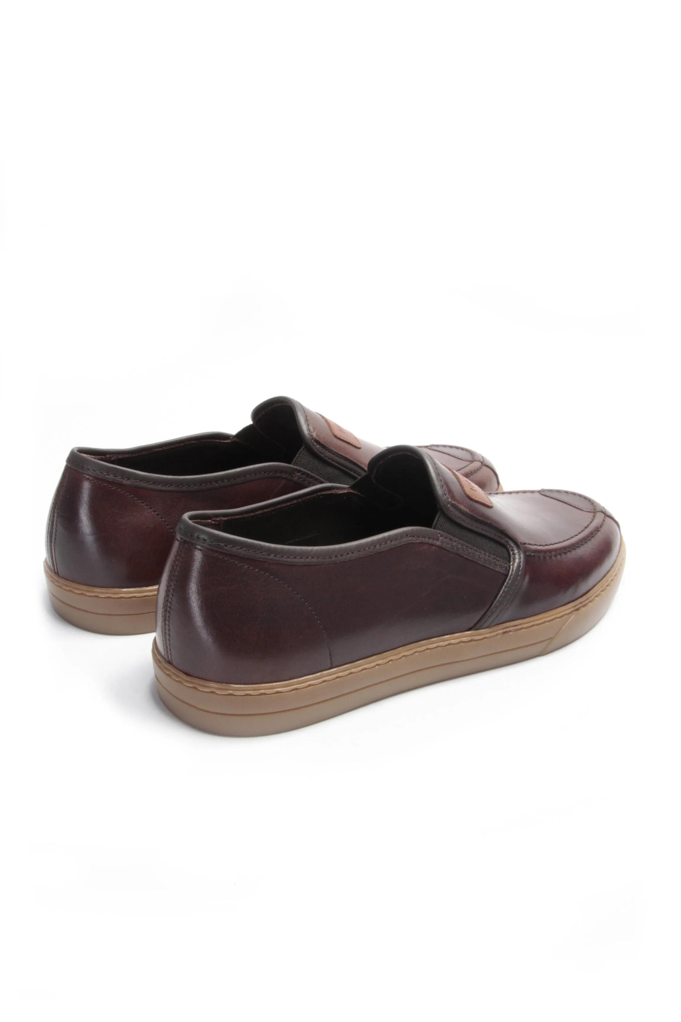 Loafer Infante Engelhado Castanho