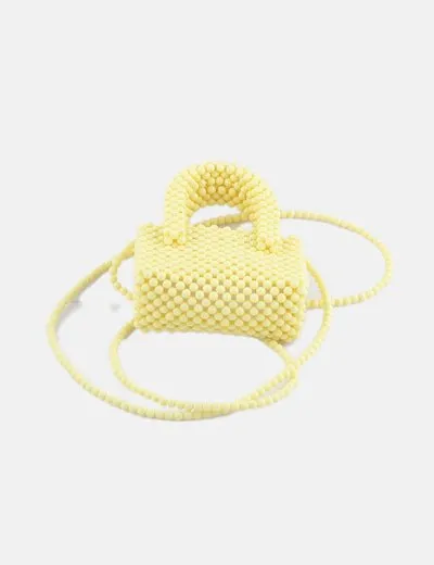 Lovers + Friends Mini bolso amarillo