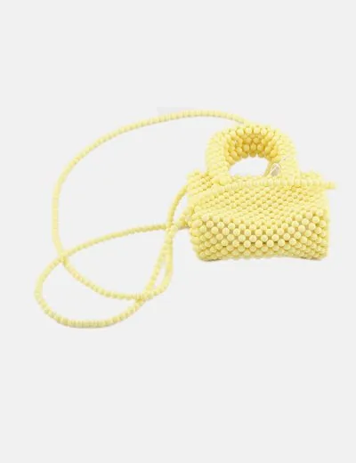 Lovers + Friends Mini bolso amarillo