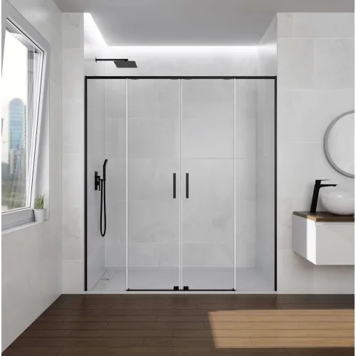 Mampara Twenty Spazio Black