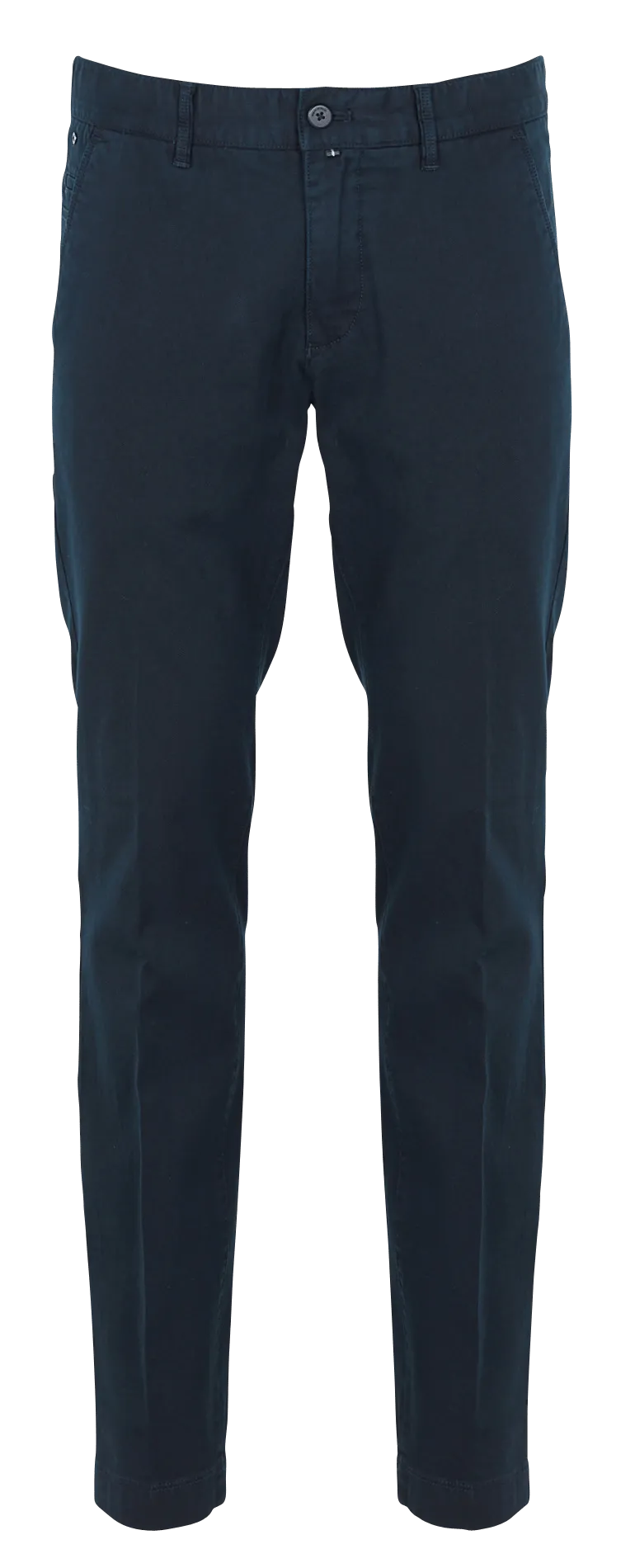 MARC O'POLO Pantalón chino slim fit de mezcla de algodón en azul