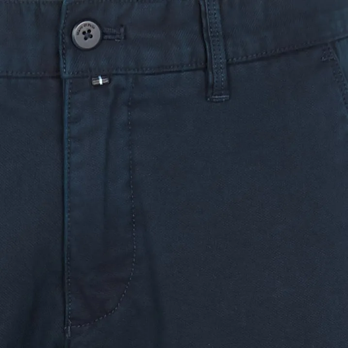 MARC O'POLO Pantalón chino slim fit de mezcla de algodón en azul