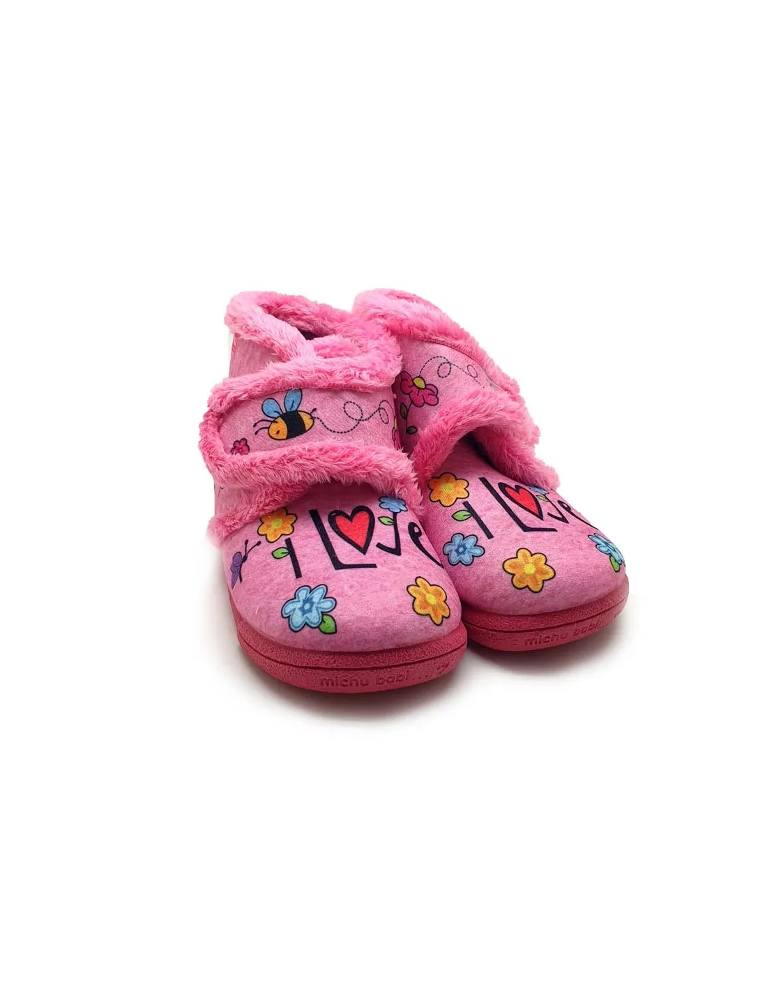 MICHU ZAPATILLA CASA NIÑA VELCRO 2629 X5