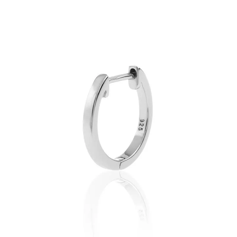 Mini criolla de plata de 13mm de AGATHA PARIS