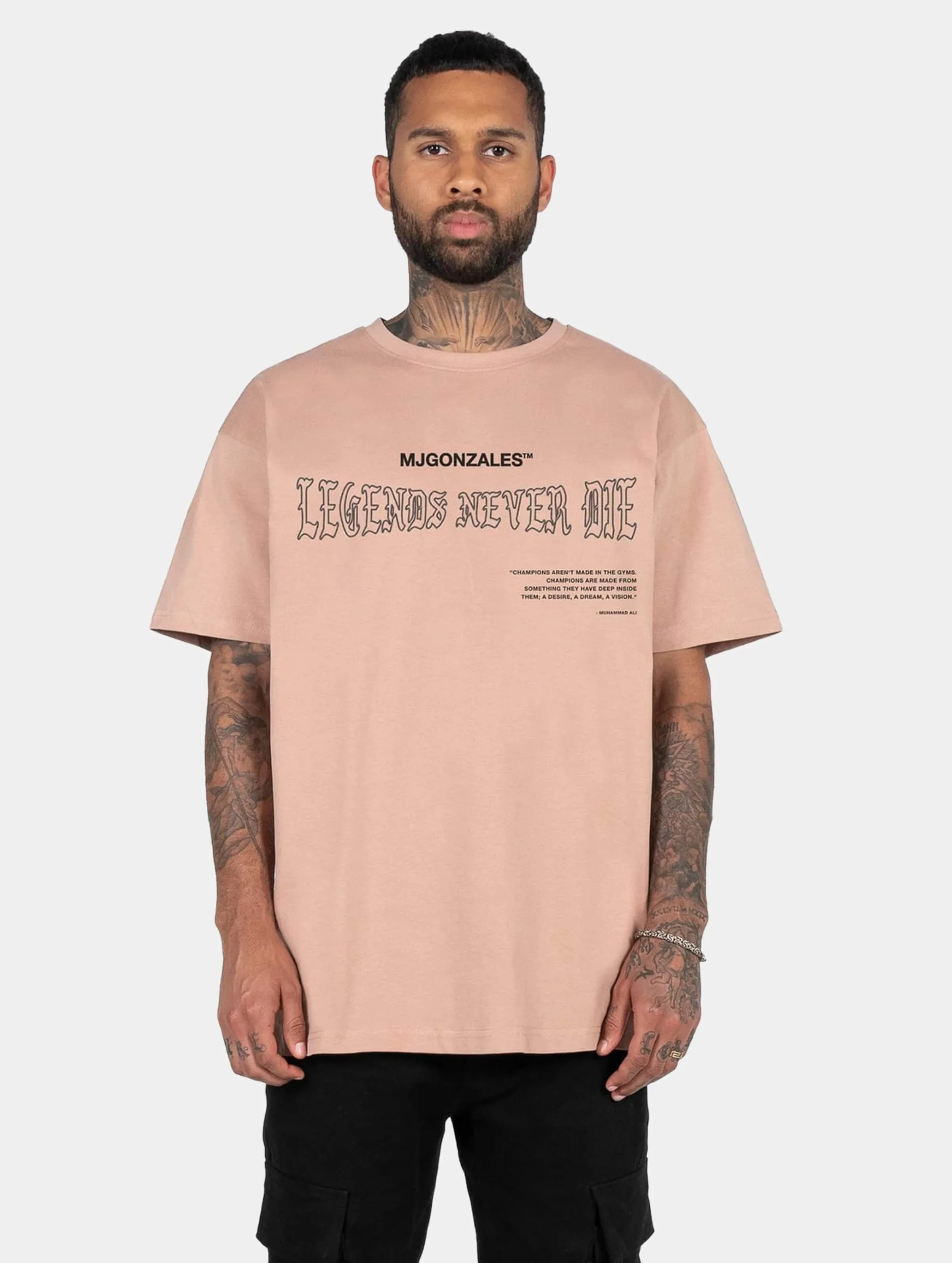 MJ GONZALES HEAVY OVERSIZED 2.0 \'\'LEGENDS NEVER DIE\'\' TSHIRTS