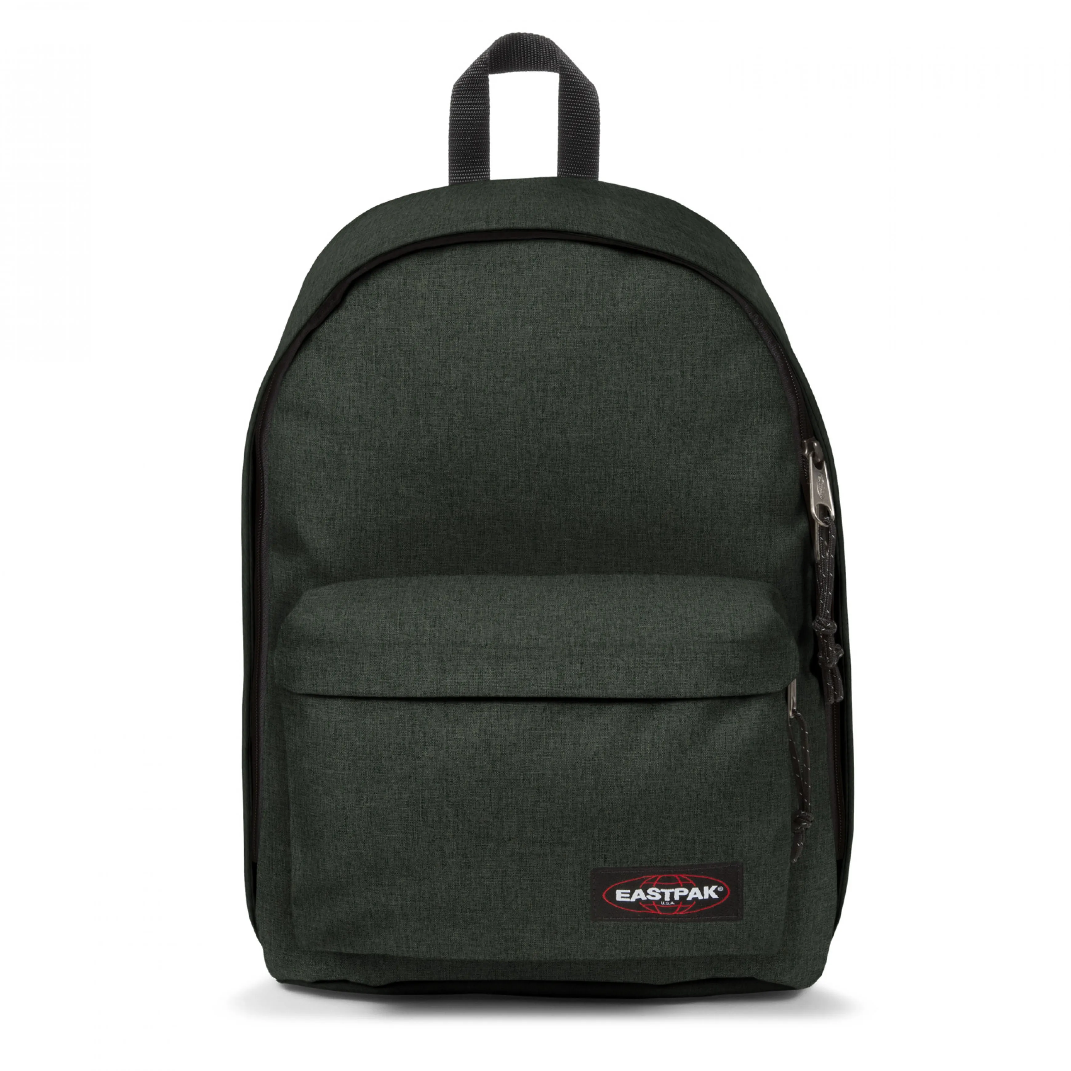 MOCHILA EASTPAK Out Of Office EK76727T  CRAFTY MOSS verde caqui efecto tejano