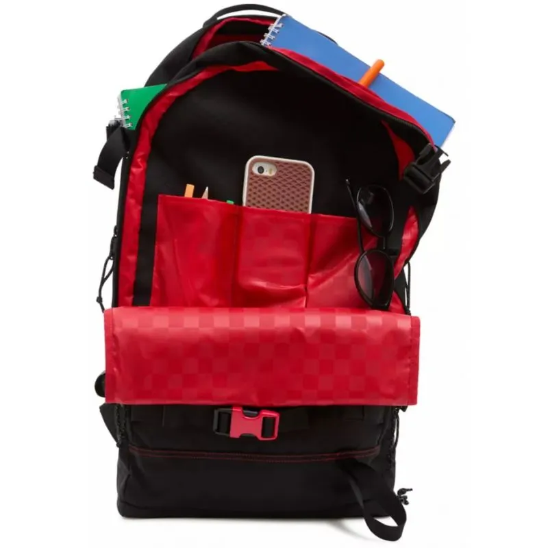 Mochila Vans CONSTRUCT SNOWPACK (NEGRO/ROJO AZUL)