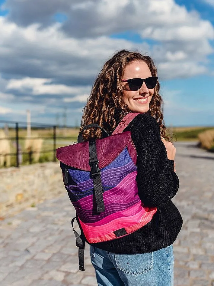 MOCHILA VUCH CORBIN DESIGN  WINE  WOMEN´S