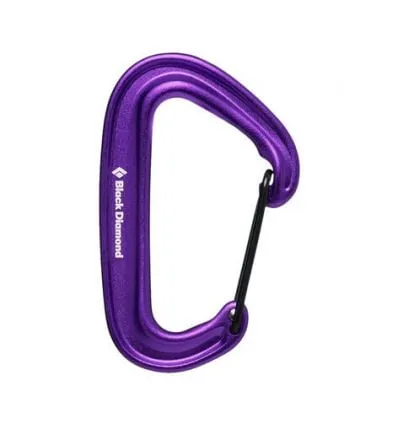 Mosquetón Black Diamond Miniwire Carabiner (Morado)