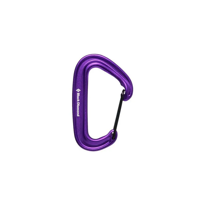 Mosquetón Black Diamond Miniwire Carabiner (Morado)