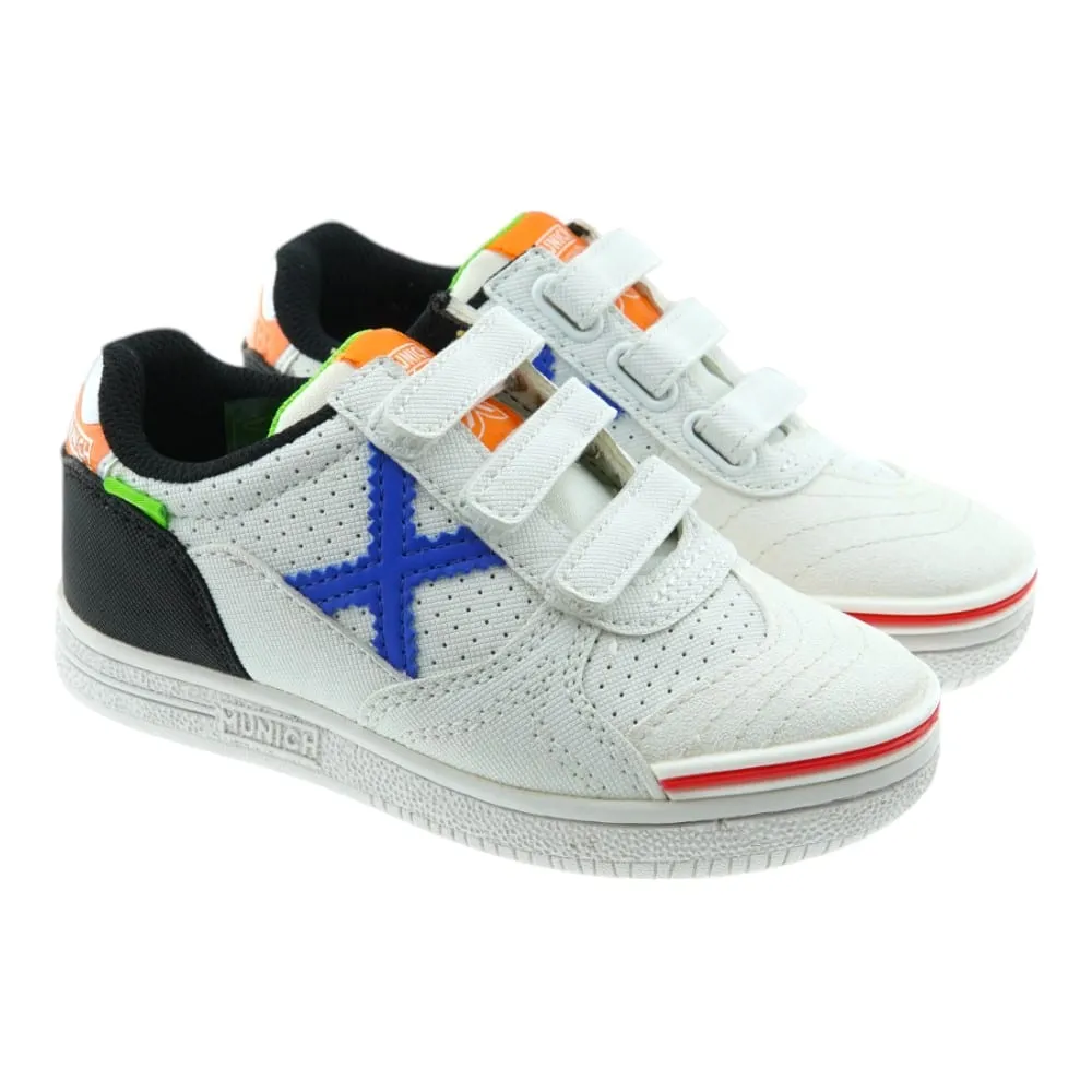 MUNICHZAPATILLAS CASUAL TRIPLE VELCRO MUNICH G3 KIDS VCO