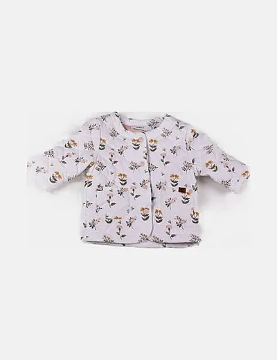 Name it Chaqueta blanca estampado floral