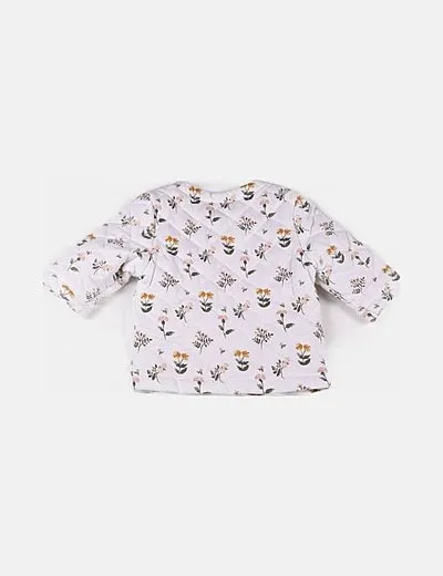 Name it Chaqueta blanca estampado floral