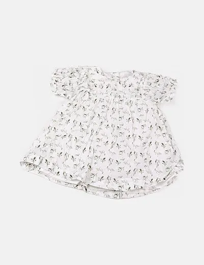 Name it Vestido blanco estampado floral