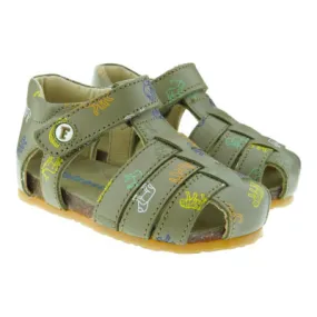 NATURINOSandalias estampadas bebé velcro cerradas Naturino Alby