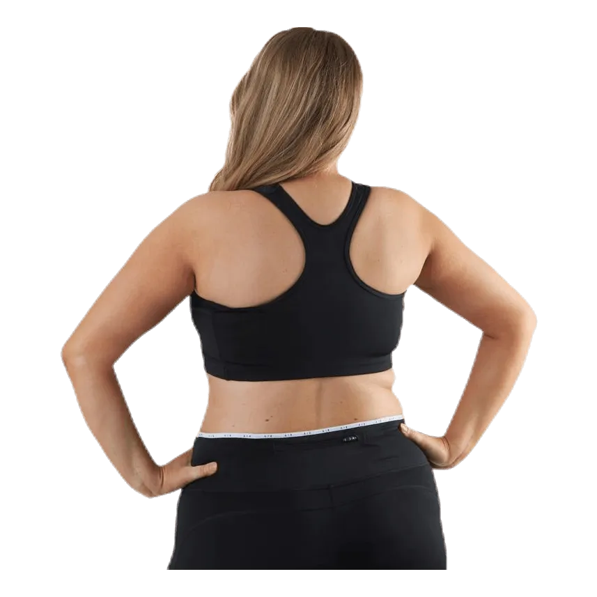 Nike Swoosh Icon Clash Bra Plus White/Black