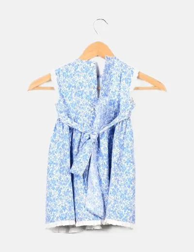 NoName Vestido bicolor estampado floral