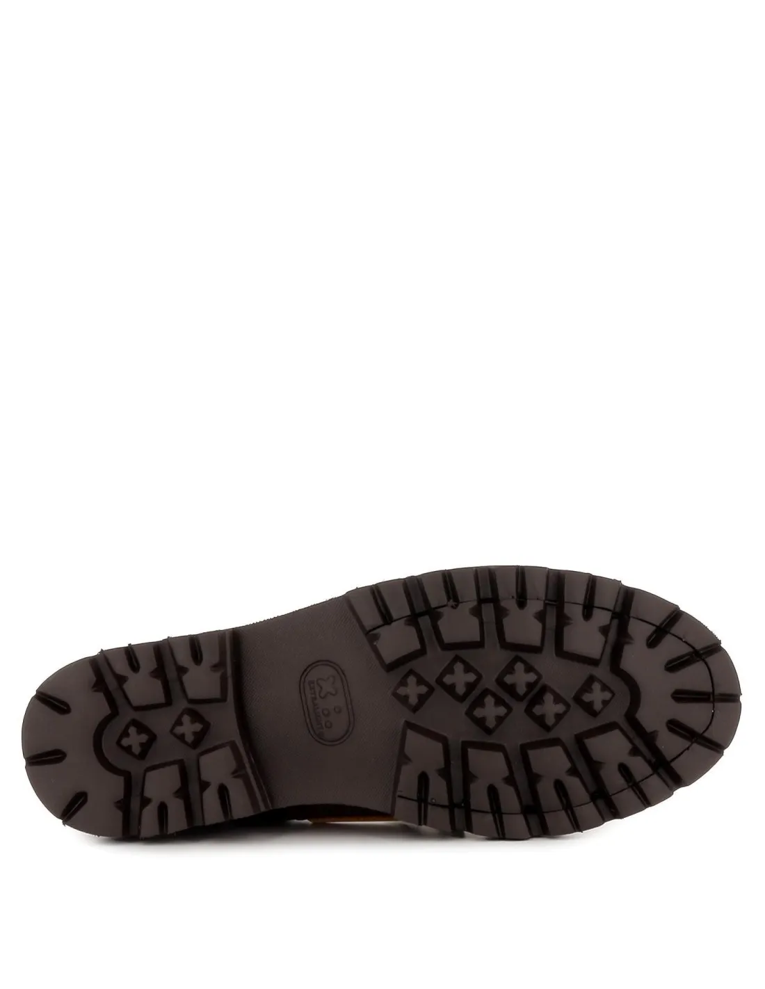 Náutico cosido mano suela ultraligera hombre piel marrón SNIPE