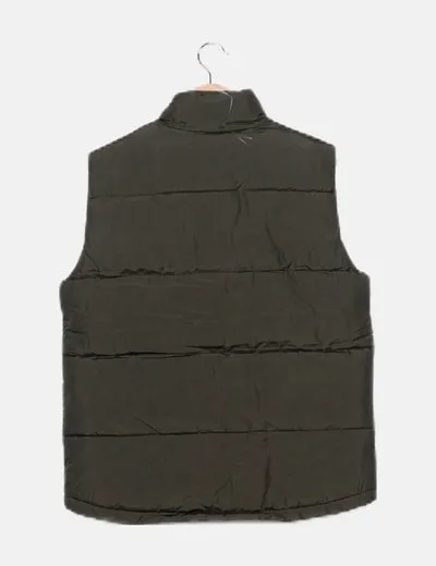 ONLY & SONS Chaleco acolchado verde