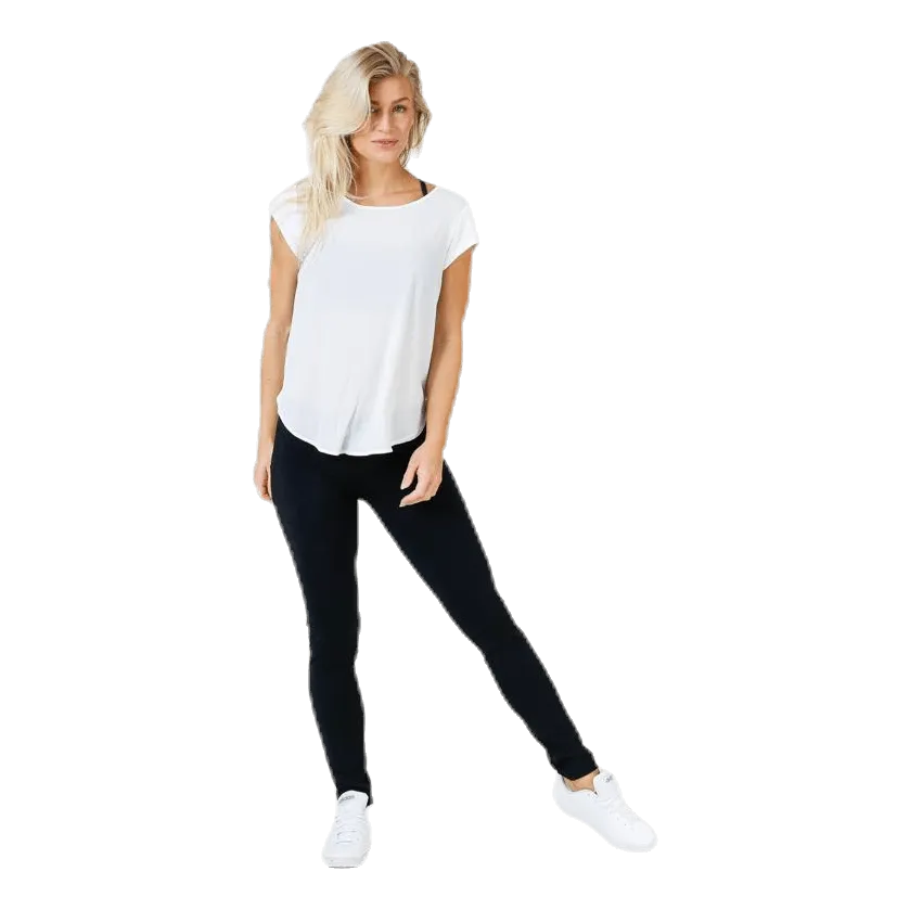 Only Vic S/S Solid Top White