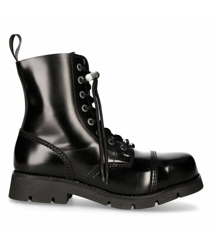 OUTLET PREMIUM  BOTA RANGER PUNTA DE ACERO UNISEX NEW ROCK ORIGINAL NEGRO M.RANGER008CMTCS1