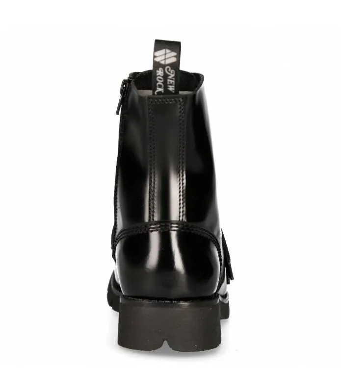 OUTLET PREMIUM  BOTA RANGER PUNTA DE ACERO UNISEX NEW ROCK ORIGINAL NEGRO M.RANGER008CMTCS1