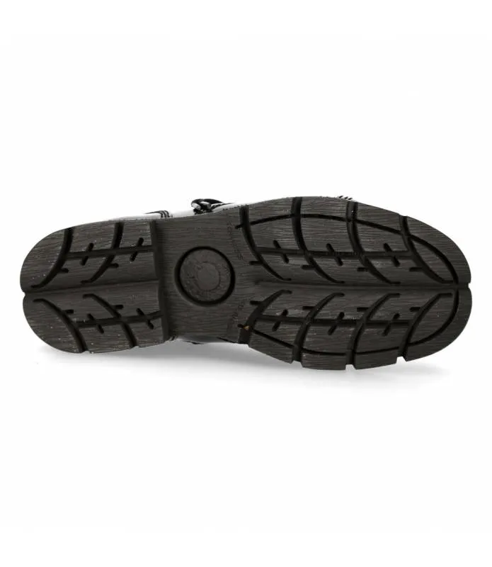 OUTLET PREMIUM  BOTA RANGER PUNTA DE ACERO UNISEX NEW ROCK ORIGINAL NEGRO M.RANGER008CMTCS1