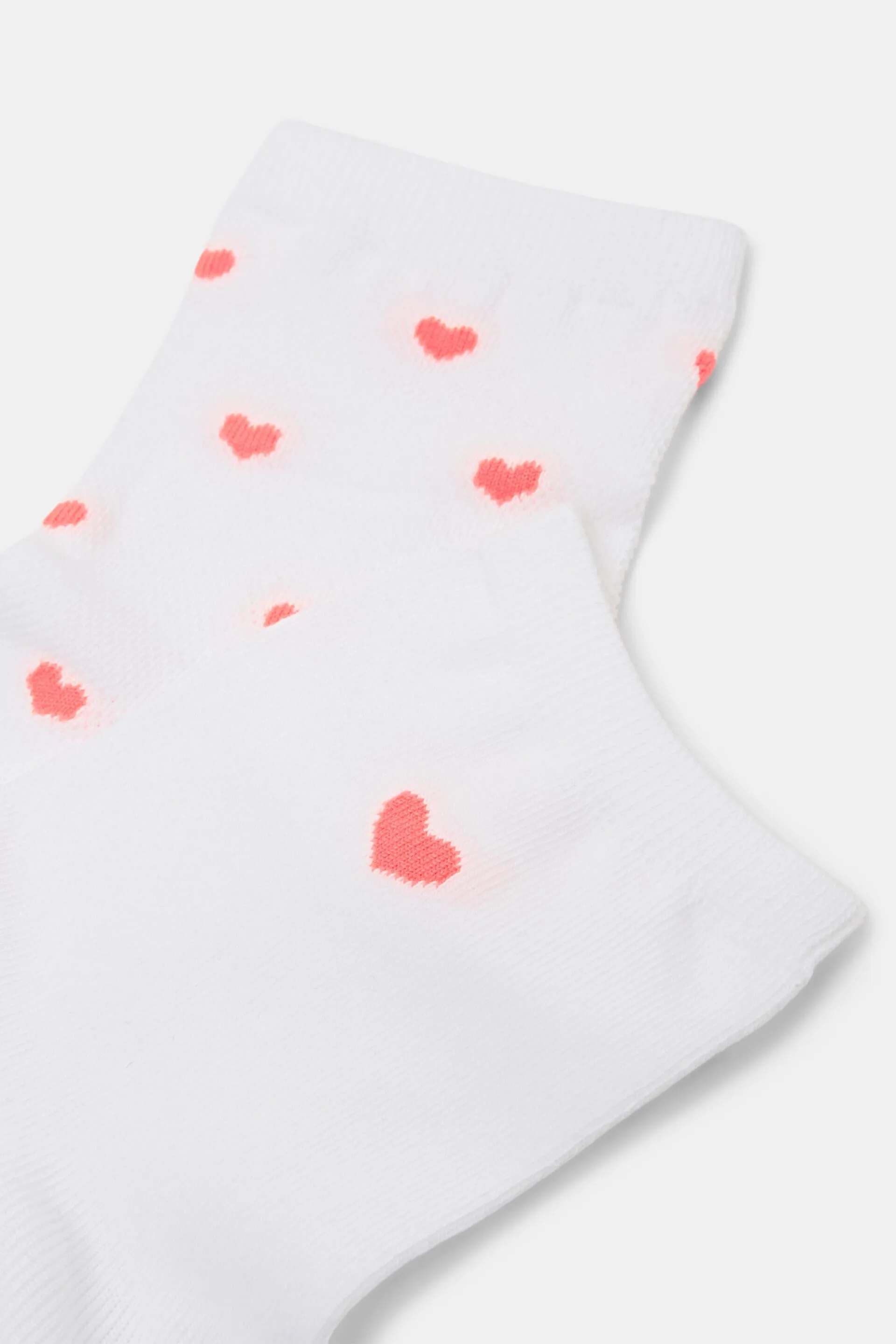 Pack de 2 pares de calcetines de corazones