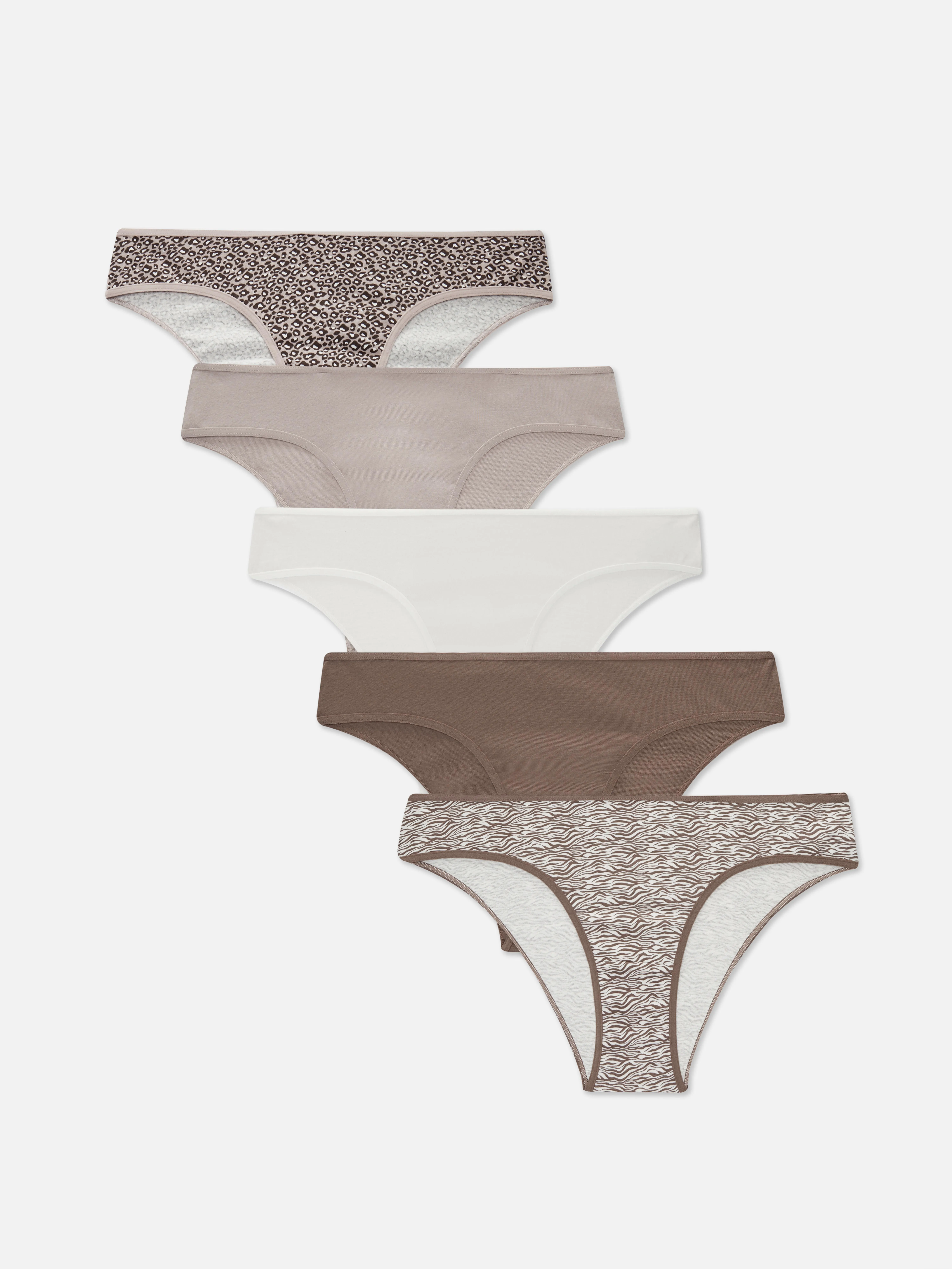 Pack de 5 braguitas brasileñas surtidas