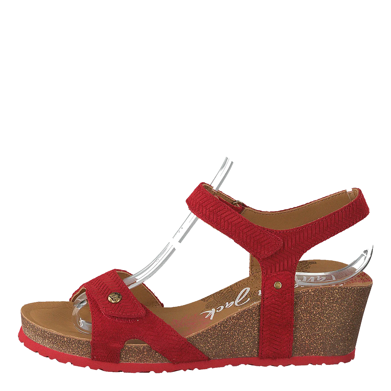 Panama Jack calzado Julia Menorca Velour Rojo/red