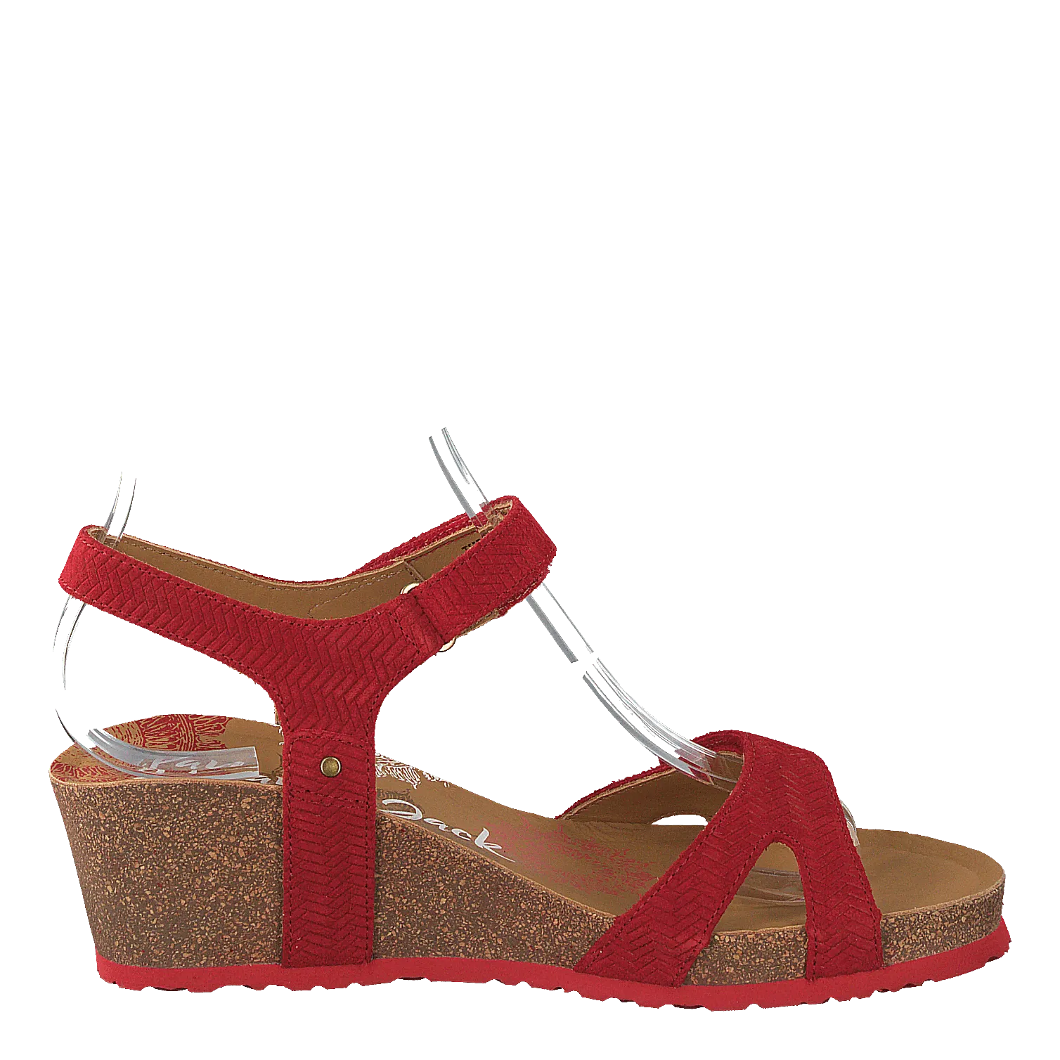 Panama Jack calzado Julia Menorca Velour Rojo/red