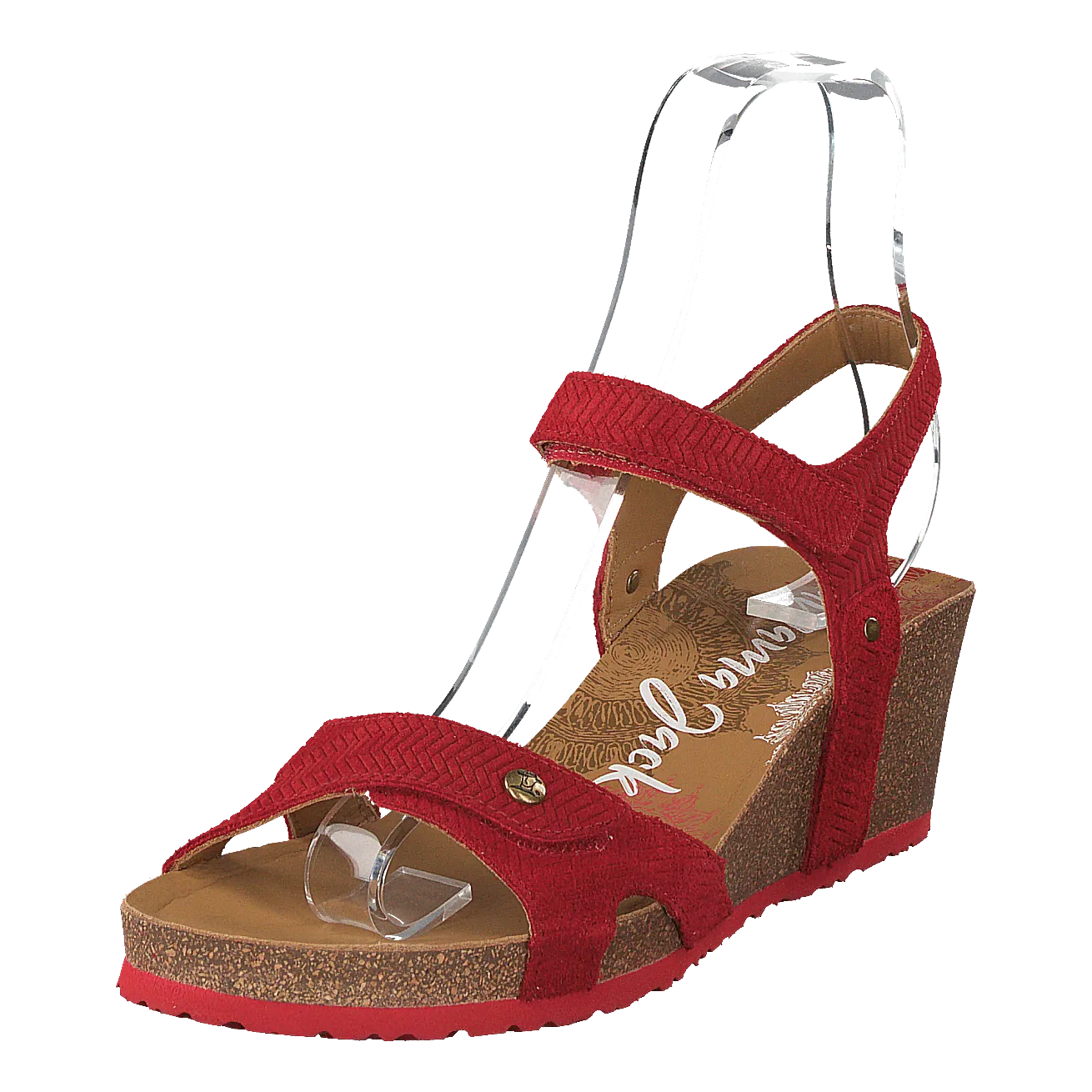 Panama Jack calzado Julia Menorca Velour Rojo/red