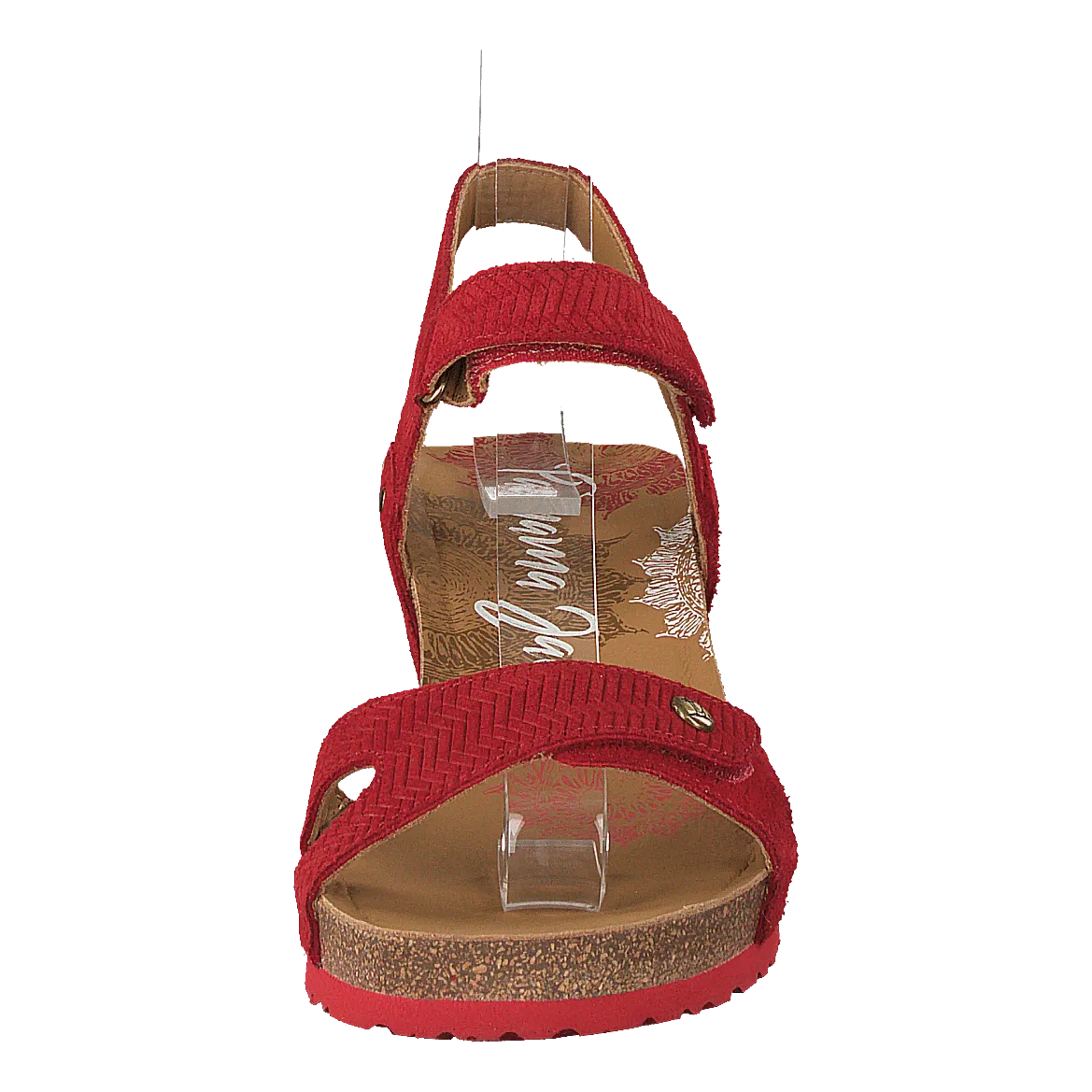Panama Jack calzado Julia Menorca Velour Rojo/red
