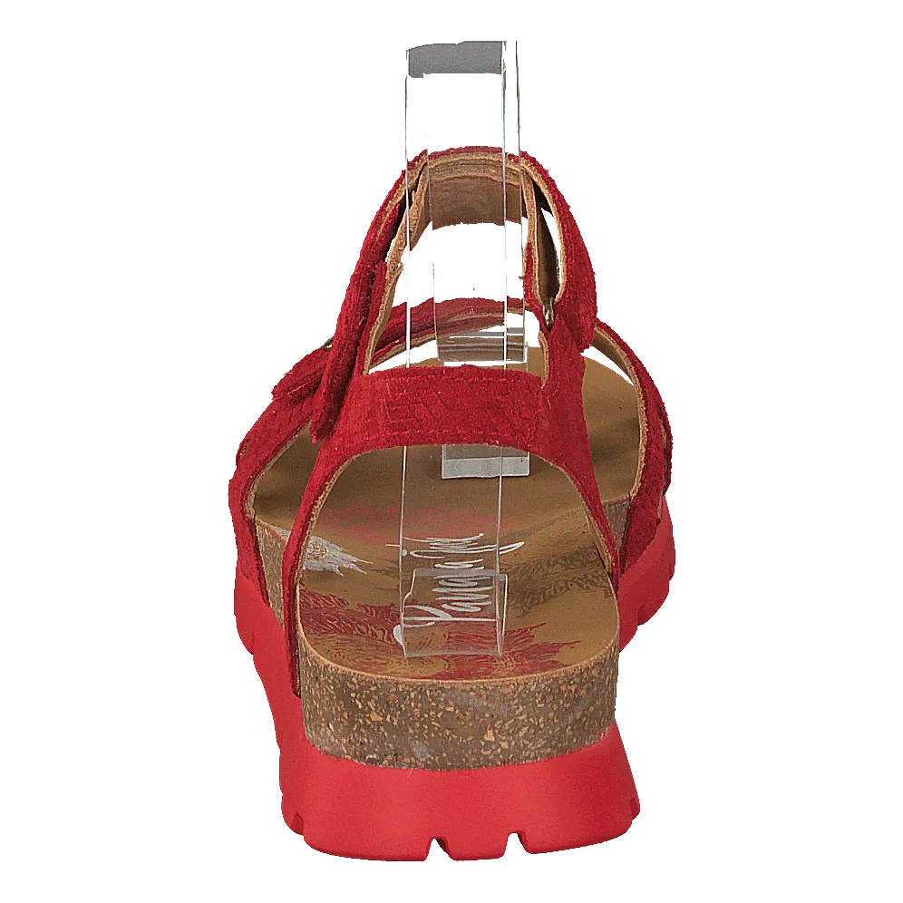 Panama Jack calzado Sulia Menorca Velour Rojo/red