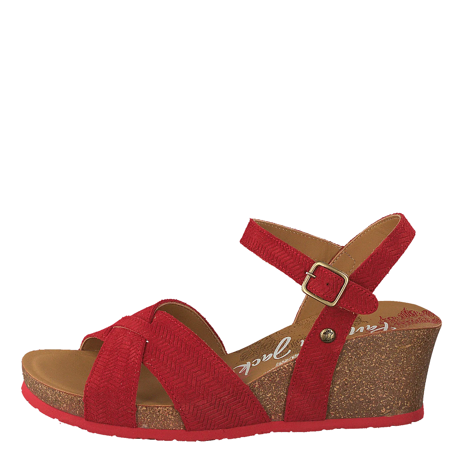 Panama Jack calzado Vika Menorca Velour Rojo/red