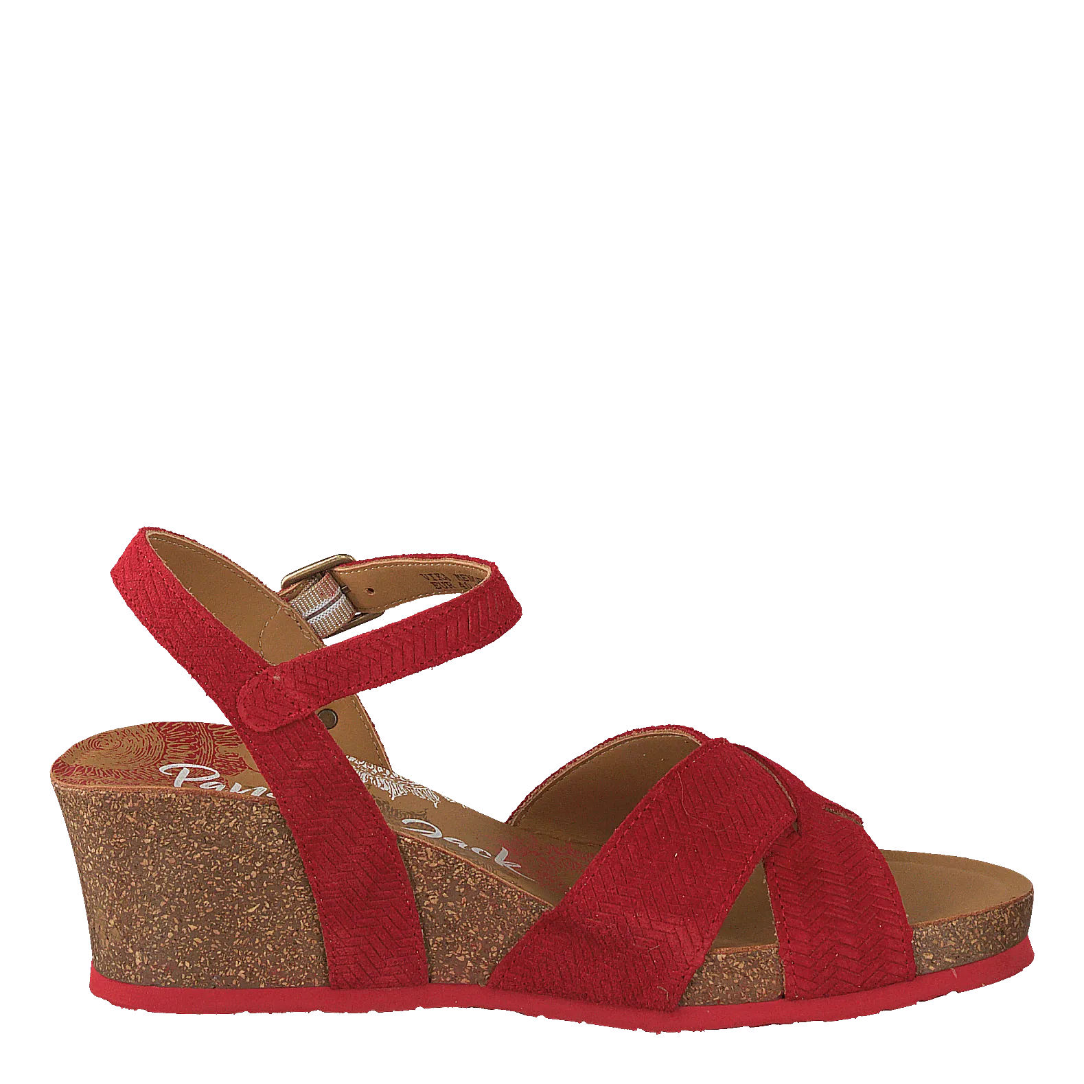 Panama Jack calzado Vika Menorca Velour Rojo/red