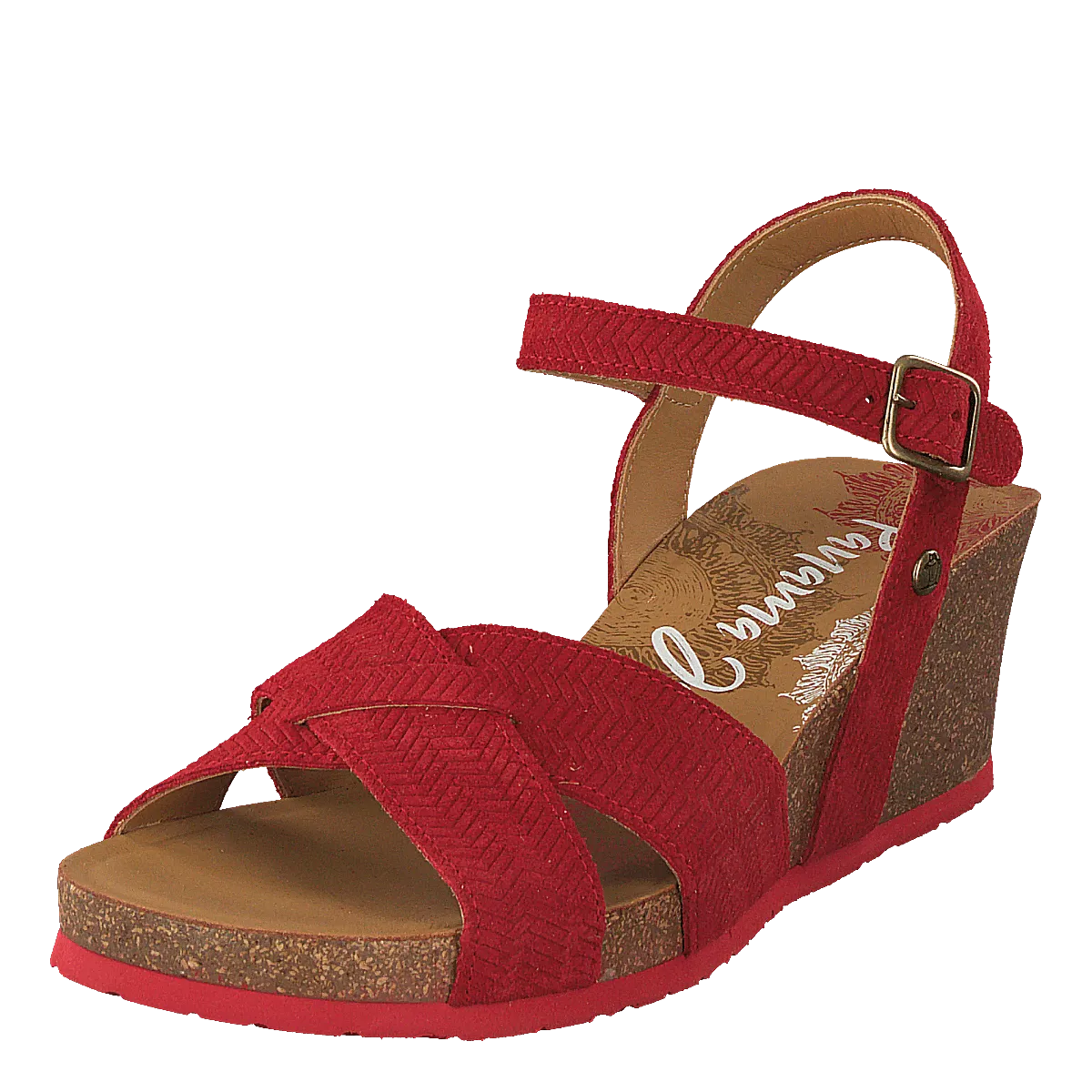 Panama Jack calzado Vika Menorca Velour Rojo/red