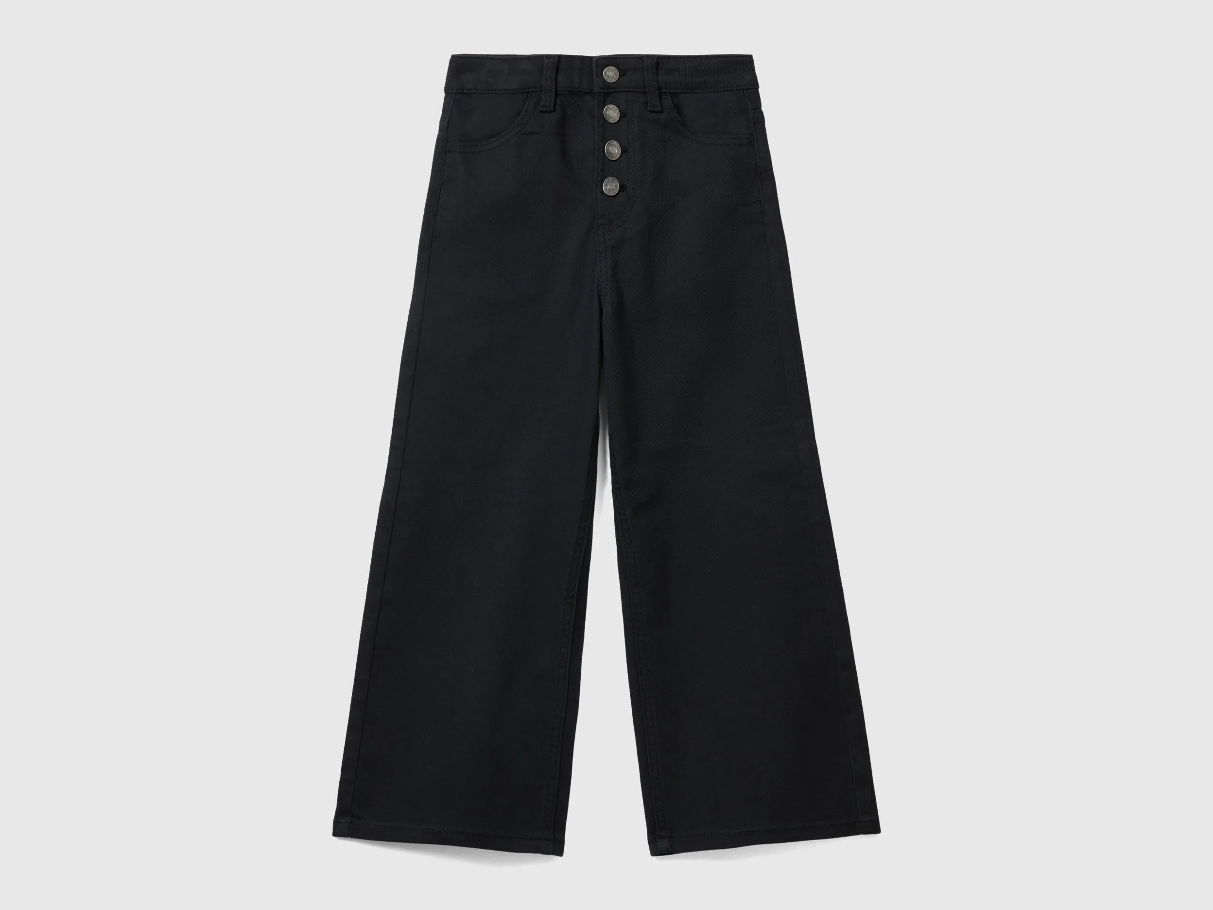 Pantalón wide fit de talle alto