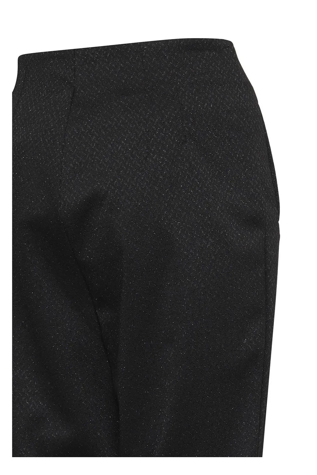 PANTALÓN JOGGER IHKATE BRILLOS NEGRO