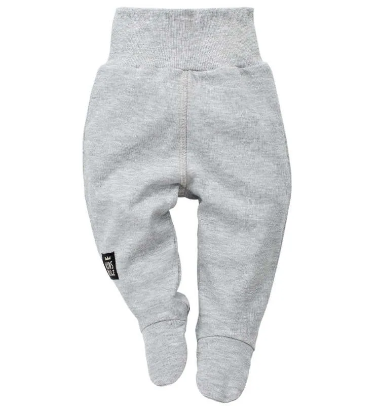 Pantalón gris de bebé colección Happy day